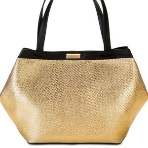 Versace Parfums Golden Black shopper Tote